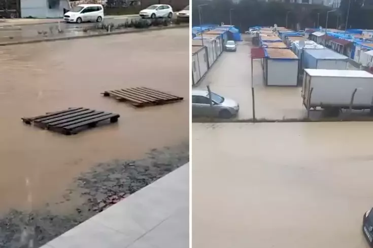 Hatay'da şiddetli sağanak sele neden oldu