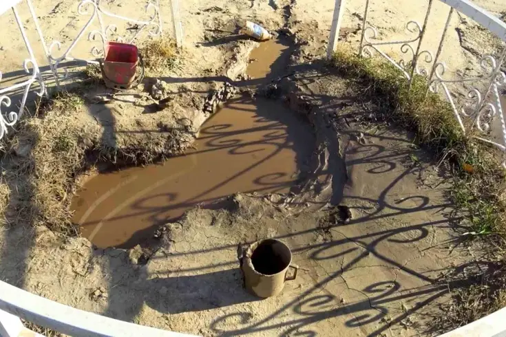 Mezarlıkta çıkıyor, yerinde sabit durmuyor! Şifa arayan buraya koşuyor