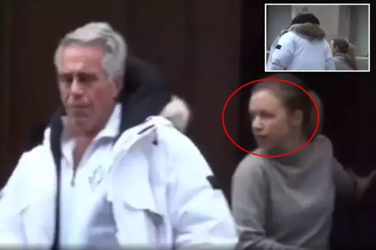 The incident from Epstein's mansion is back in circulation!