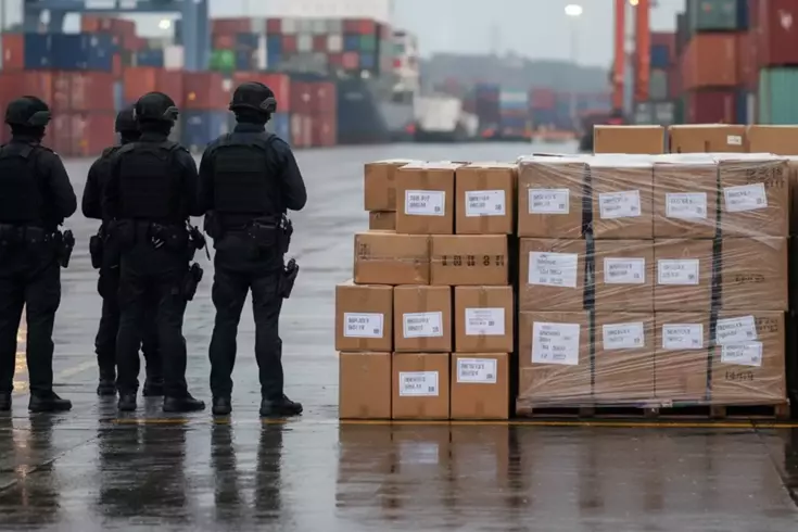 In Mersin, illegal drugs with a market value of 603 million TL were seized.