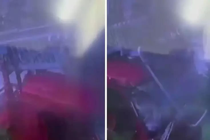 Vinç dehşet saçtı! Facia anları kameralarda