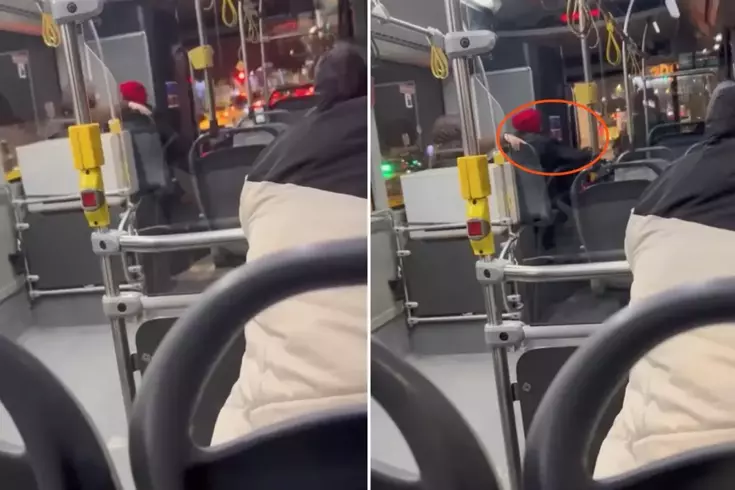 İETT otobüsünde tansiyon yükseldi: Bir düğmeye basacaksın!