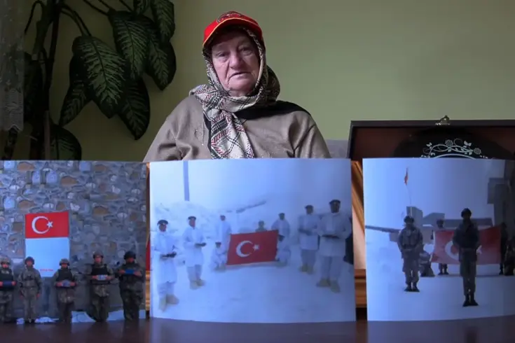 Gönülleri fetheden Hamide Anneye TSK'dan anlamlı jest