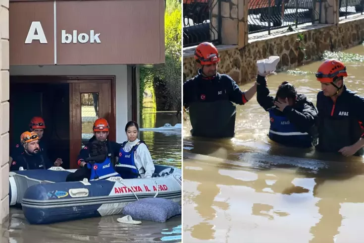 За 24 часа выпало 74 килограмма осадков! Вода поднялась до уровня груди, граждане были спасены на лодках.