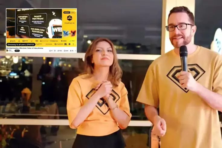 Weex 400x ürününü tanıttı, kripto fenomenleri akın etti