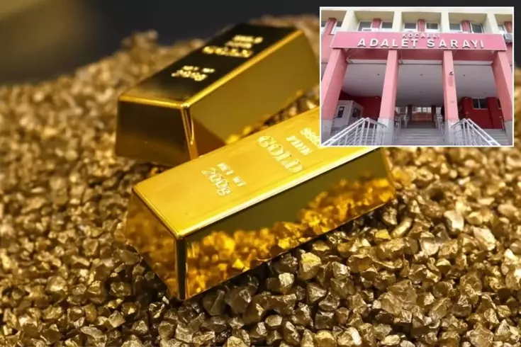 Adliyeden çaldığı 1.5 kilo altını kuyumcuda bozdurmuş