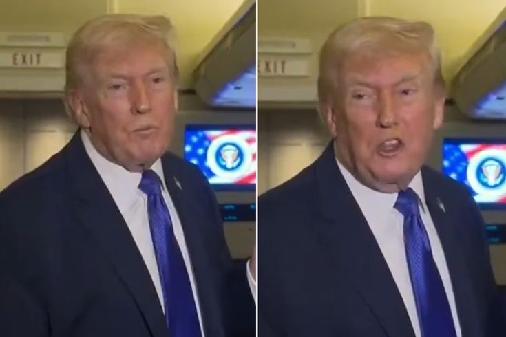 Trump'ın cevap vermek istemediği soru! Yüzünün rengi değişti