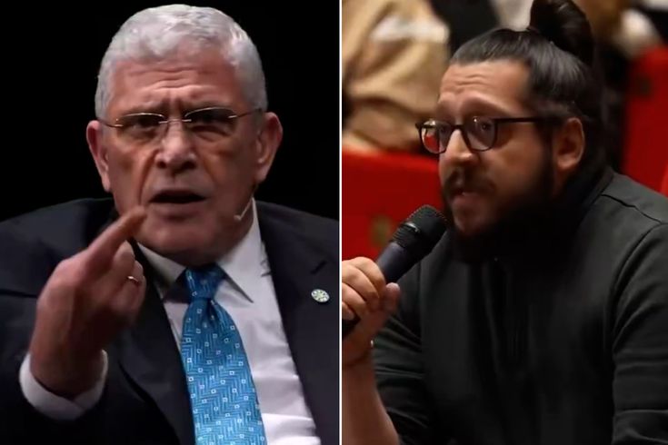 سؤال أغضب ديرفيش أوغلو! رد فعله على الصحفي كان فضيحة كبيرة.