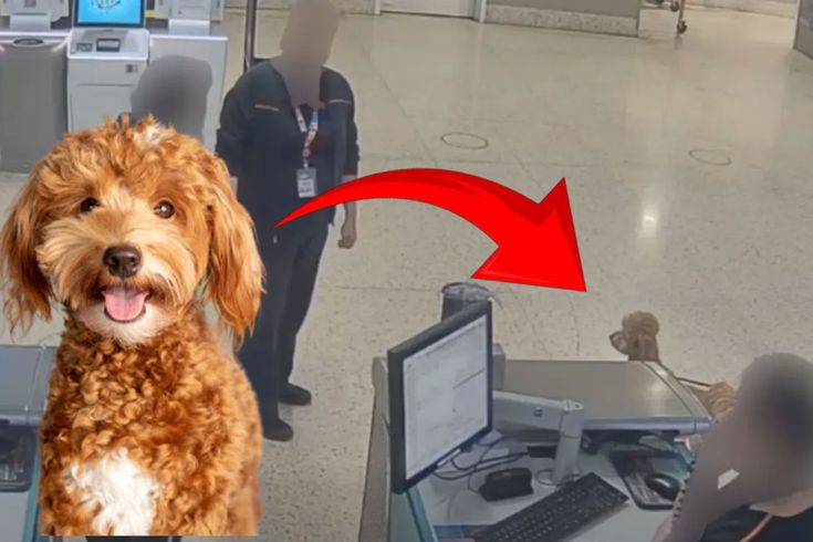 ABD'de skandal olay! Uçağa binebilmek için köpeğini terk etti