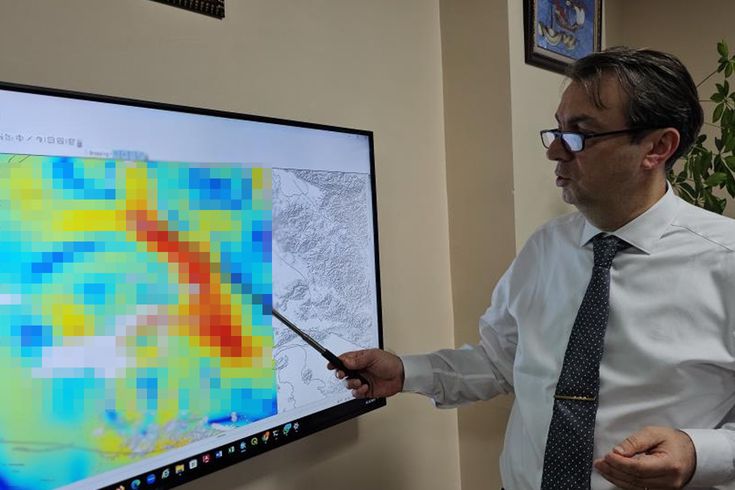 Harita üzerinden uyardı: 250 km'lik fayda hareketlilik var, 6 Şubat depremi gibi olabilir