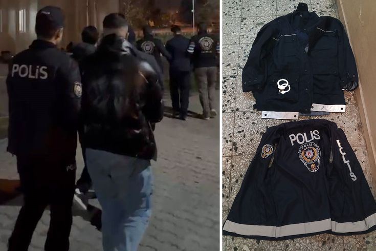 Polis üniforması giydiler, Erasmus ile Türkiye'ye gelen öğrencilere dehşeti yaşattılar