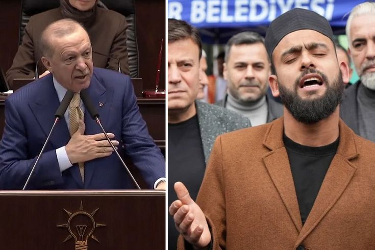 Kabe'de hacılar hu der Allah akımına Cumhurbaşkanı Erdoğan da kayıtsız kalamadı