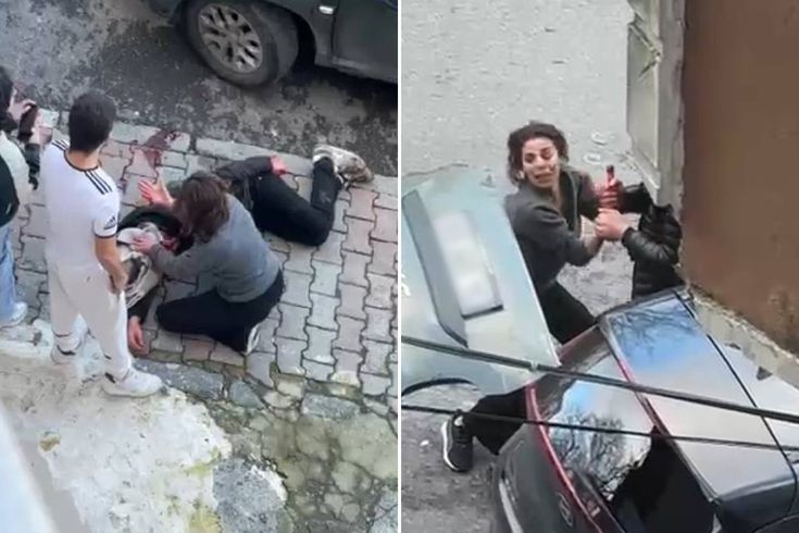 The crazed husband spread terror! He couldn't bear the separation and stabbed her in the head.