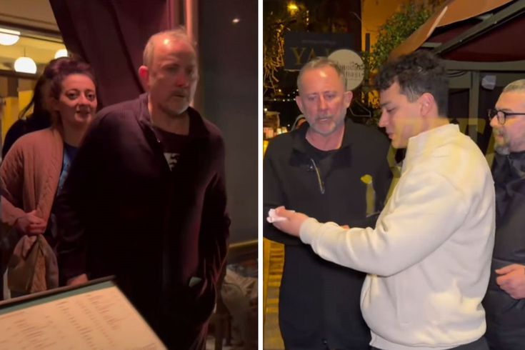 Sergen Yalçın is out again at night! He made the valet who wanted to take a photo regret it.