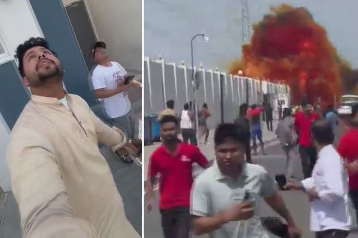ست دول مستهدفة! ها هي لحظة سقوط صاروخ إيران في قطر
