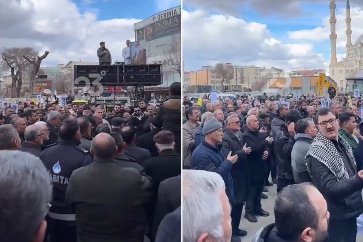 Görüntü Türkiye'den! Bir ilimizde Hamaney için sokaklara döküldüler