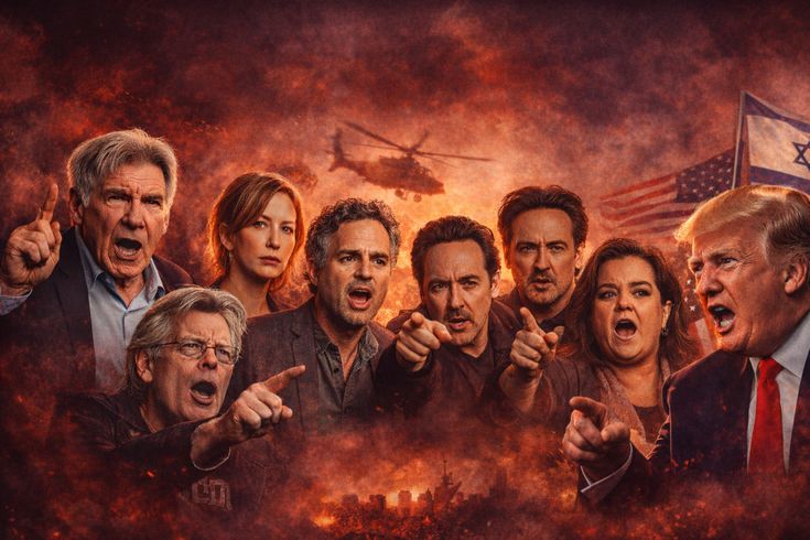 İran'a saldıran Trump'a Hollywood ünlülerinden sert tepkiler