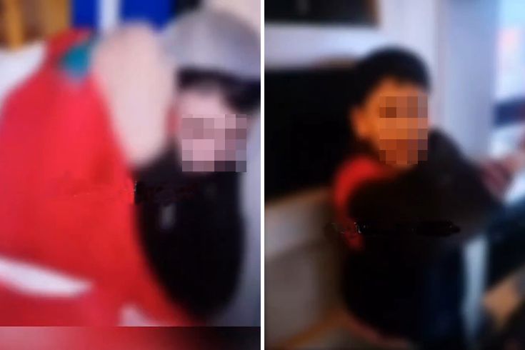 ضربوا الطفل الصغير بالركلات واللكمات.
