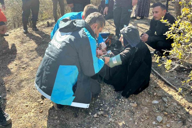 Karaman'da kaybolan yaşlı kadın 12 saat sonra sağ salim bulundu