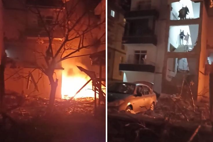 Niğde'de apartmanda doğalgaz patlaması: Ortalık savaş alanına döndü