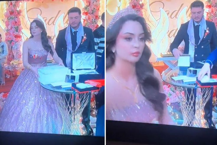Nişandaki görüntü olay oldu! Bu düğün olmaz yorumları yapılıyor