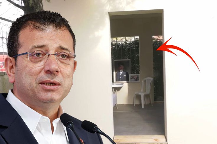 Silivri'de İmamoğlu'nun cezaevi hücresinin örneği sergileniyor