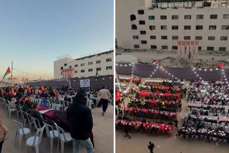 Le Trio Joubran üyeleri doğdukları topraklarda iftar verdi