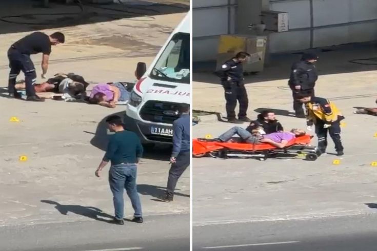 Ссора на автозаправочной станции, принадлежащей бывшему министру Бахаттину Шекеру: 1 полицейский тяжело ранен.