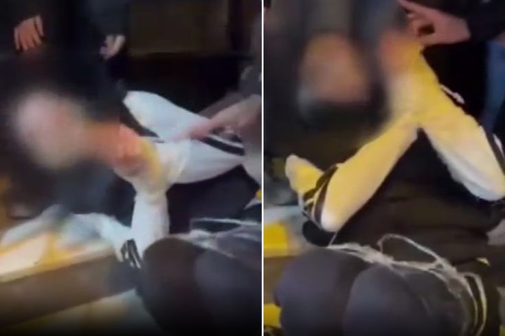 Elleri ve ayakları bantlanarak akranları tarafından darbedildi