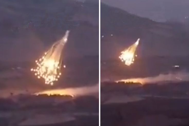 İsrail, Lübnan'a fosfor bombası attı