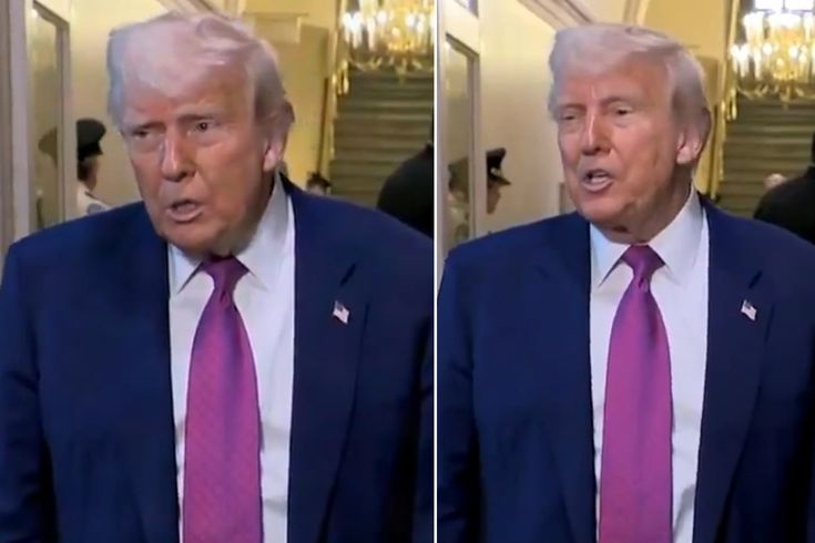 Trump gazetecinin çalıştığı kurumu küçümsedi: Git kendine gerçek bir iş bul