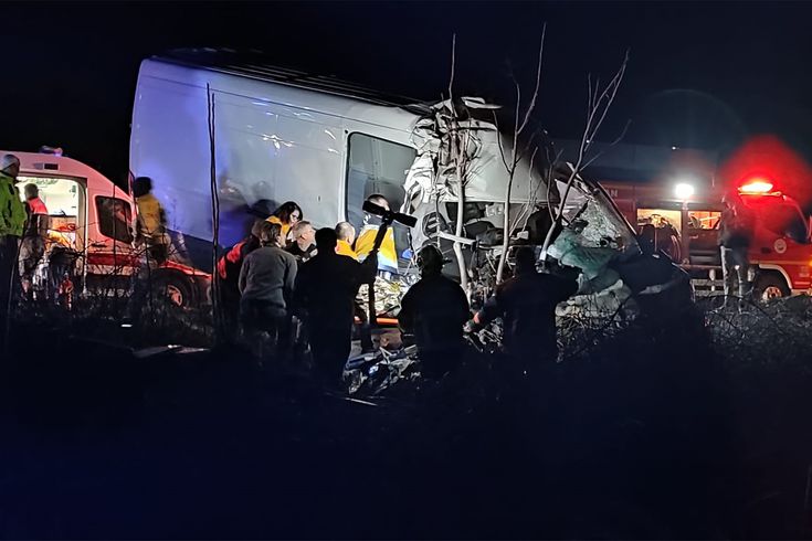 Edirne'de feci kaza: 2 ölü, 1 yaralı