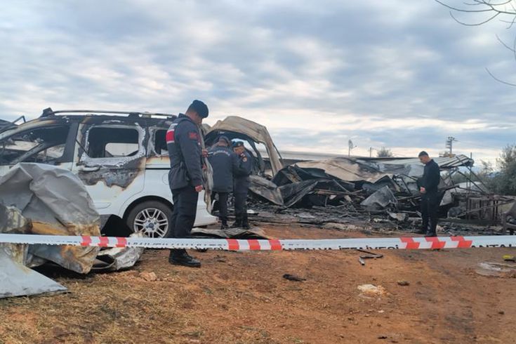 Antalya'da yangın faciası: 5'i çocuk 6 ölü