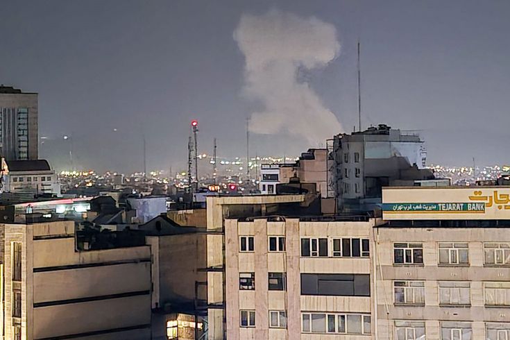 Series of explosions in Tehran, the capital of Iran.