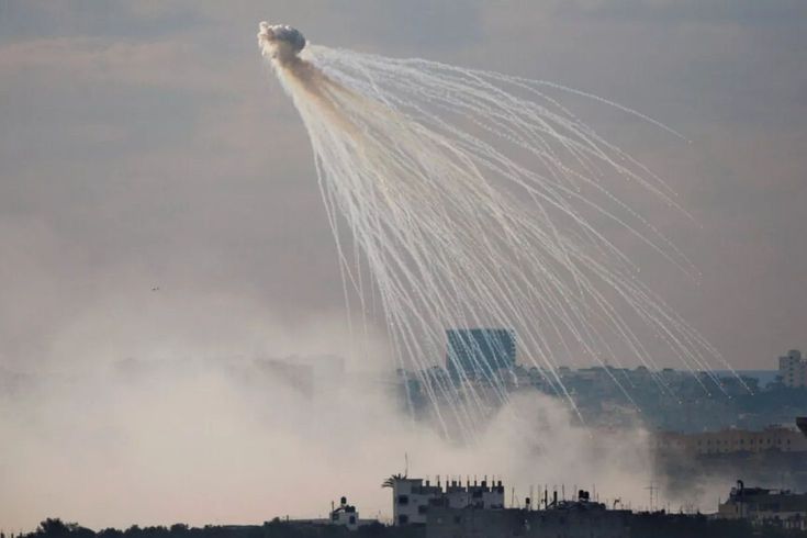 'The Israeli army used phosphorus bombs in southern Lebanon.'