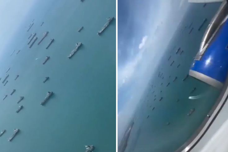 Hürmüz Boğazı'nda gemiler sıra sıra bekliyor
