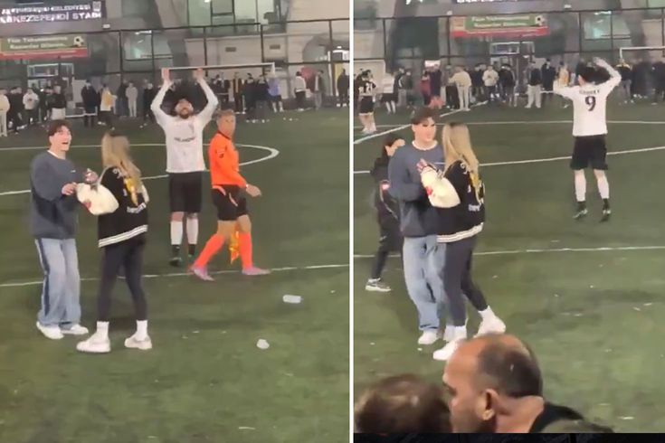 New images of football player Kubilay Kaan Kundakçı with Aleyna Kalaycıoğlu and Canbay have emerged.