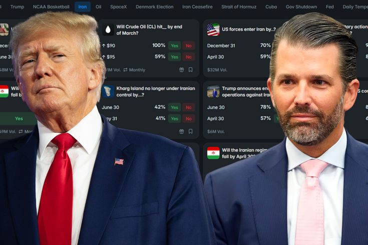 İran savaşı üzerinden bahis iddiası! Trump'ın oğlu da aralarında