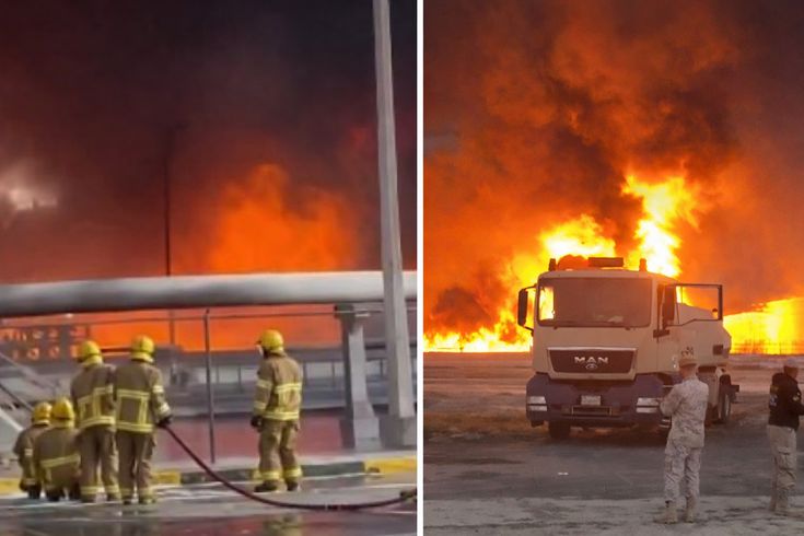 The fire at Kuwait Airport was difficult to extinguish and took 58 hours.