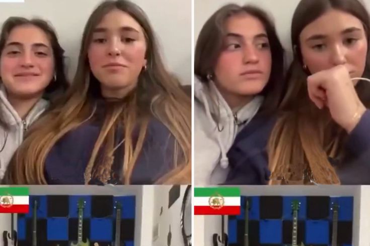 Look at the live chat between the Iranian man and the Israeli young girl.