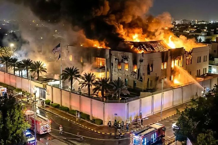 هجوم من إيران على المنطقة التي يتواجد فيها الطيارون الأمريكيون في السعودية