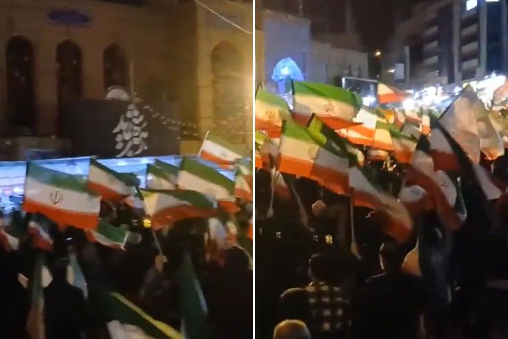 İran'da destek mitingleri sürüyor: Halk yağmura rağmen alanları terk etmedi
