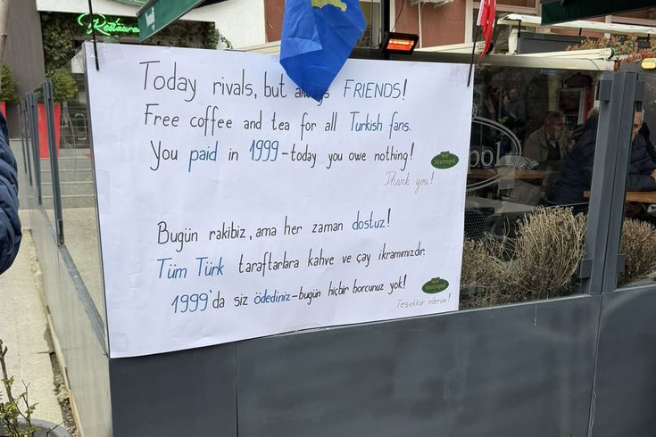 Kosova'da Türk halkını mest eden hareket