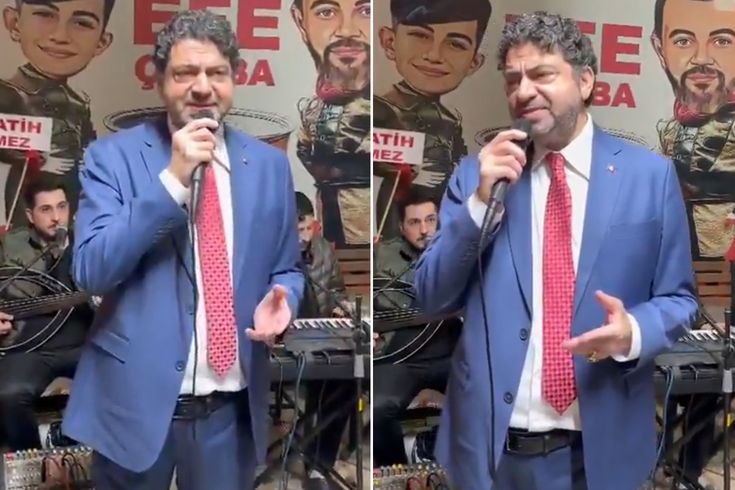 Ünlü şarkıcı Hakan Taşıyan, Konya’da bir çorbacıda sahne aldı