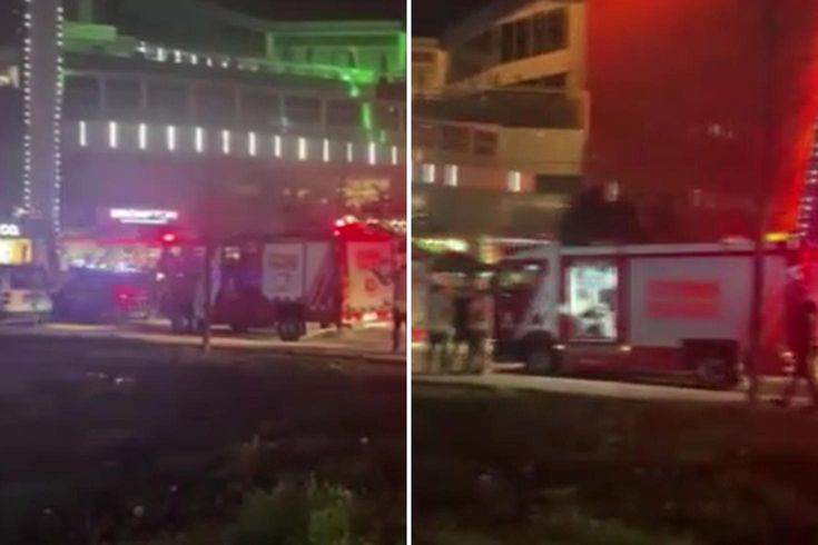 Kağıthane’de AVM’de yangın paniği