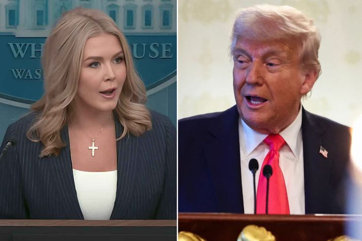 Trump'tan Beyaz Saray Sözcüsü Leavitt'i endişelendiren şaka: Onu kovalım mı?