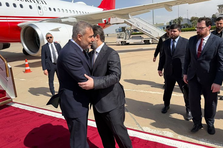 Minister Fidan went to Syria.