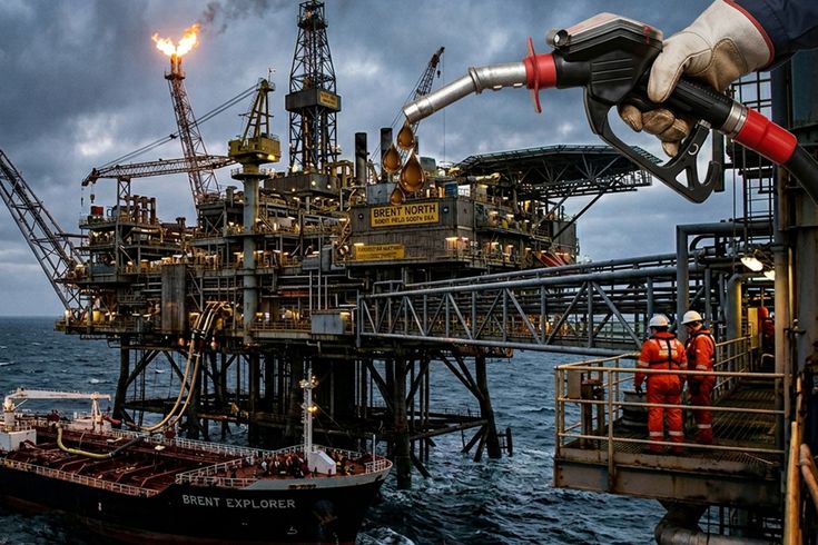 Цена на баррель нефти марки Brent упала на 3 процента.