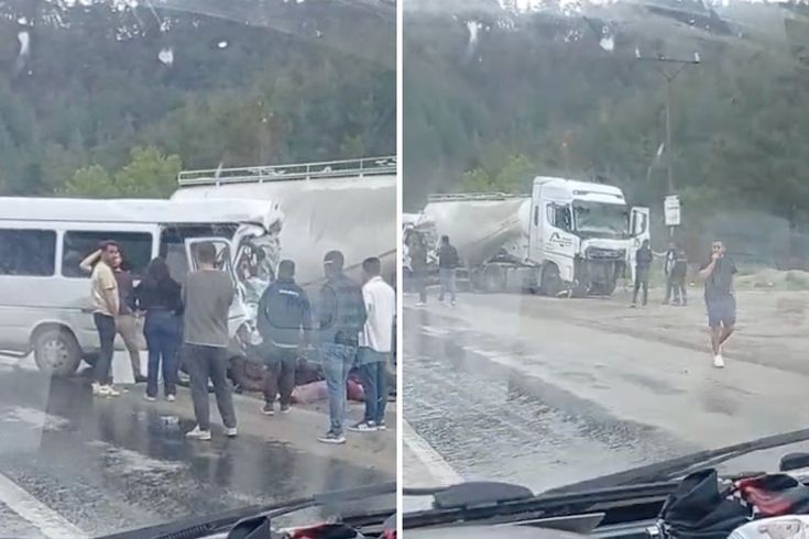 Horrific accident on the Isparta-Antalya highway: 7 dead, 7 injured