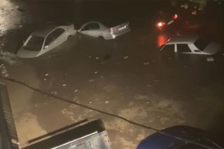 Osmaniye'de 2 kişinin öldüğü selin ilk anları cep telefonu kamerasında